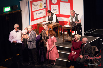 Annie 2016 – Bert, Annie, Grace, Warbucks & Radio Crew